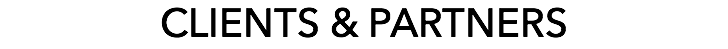 CLIENTS & PARTNERS